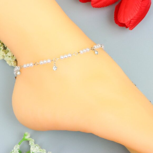 Handmade Anklet – A Stylish Choice for Women, Thoughtful Gift Idea, EVCH1712 - Picture 3 of 10